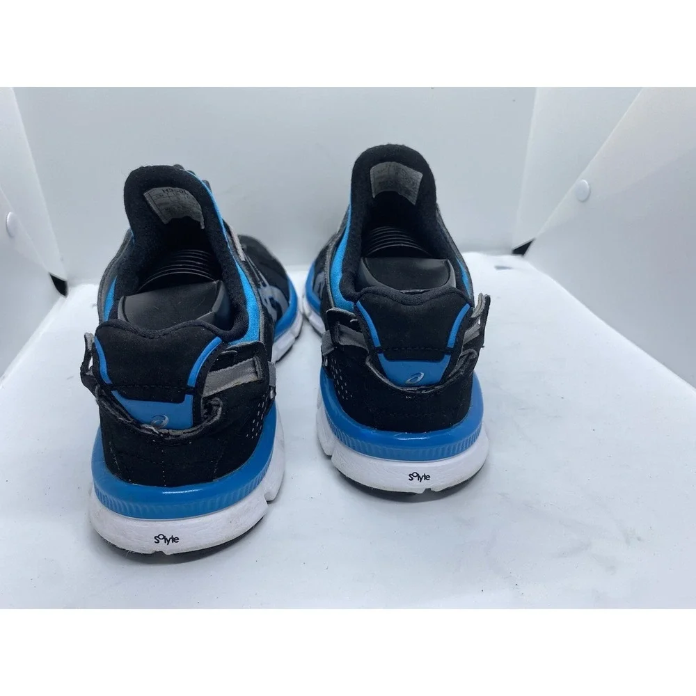 Asics Gel Synthesis Women's Size 9 Running Athletic Shoes, Black/Blue H350L